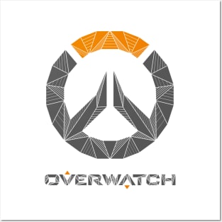 Overwatch - Geometric Logo Posters and Art